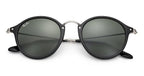 Ray Ban Fleck Sun - Black & Silver