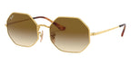 Ray Ban Octagon Sun - Light Brown Gradiant