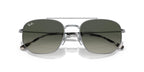 Ray Ban Aviator Sun - Silver Gradiant