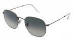 Ray Ban Hexagonal Flat Sun - Grey Gradiant
