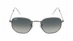 Ray Ban Hexagonal Flat Sun - Grey Gradiant
