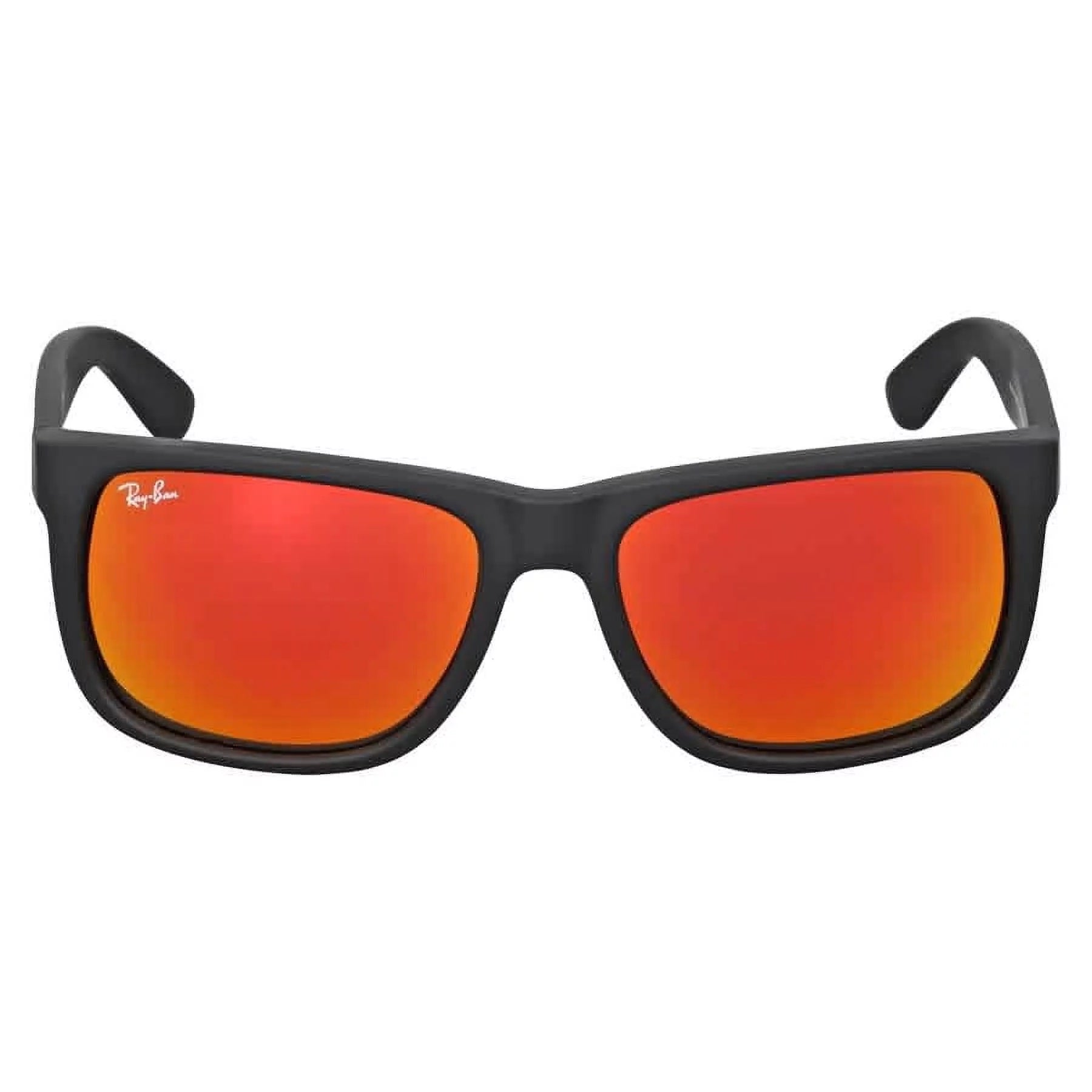 Ray Ban Justin Color Mix Sun - Black & Red Mirror