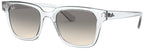 Ray Ban Square Sun - Light Grey Gradient
