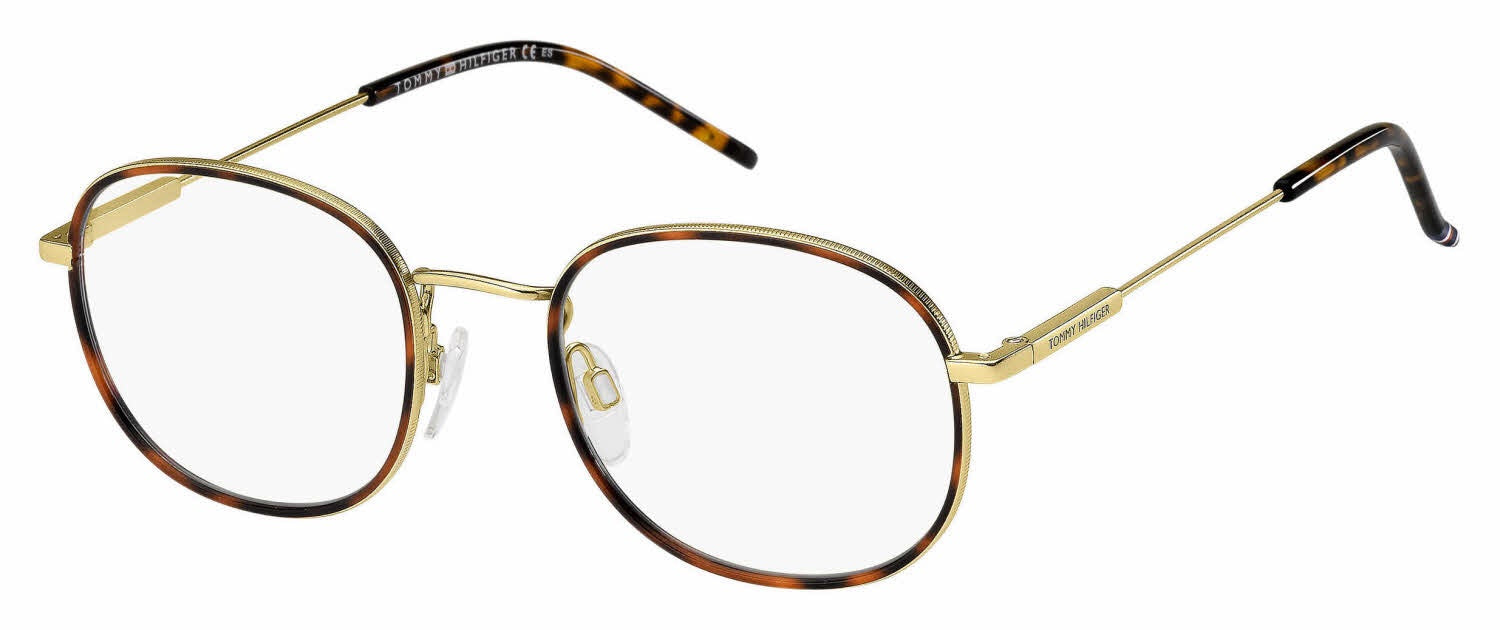 Tommy Hilfiger Round Read - Tortoise & Gold
