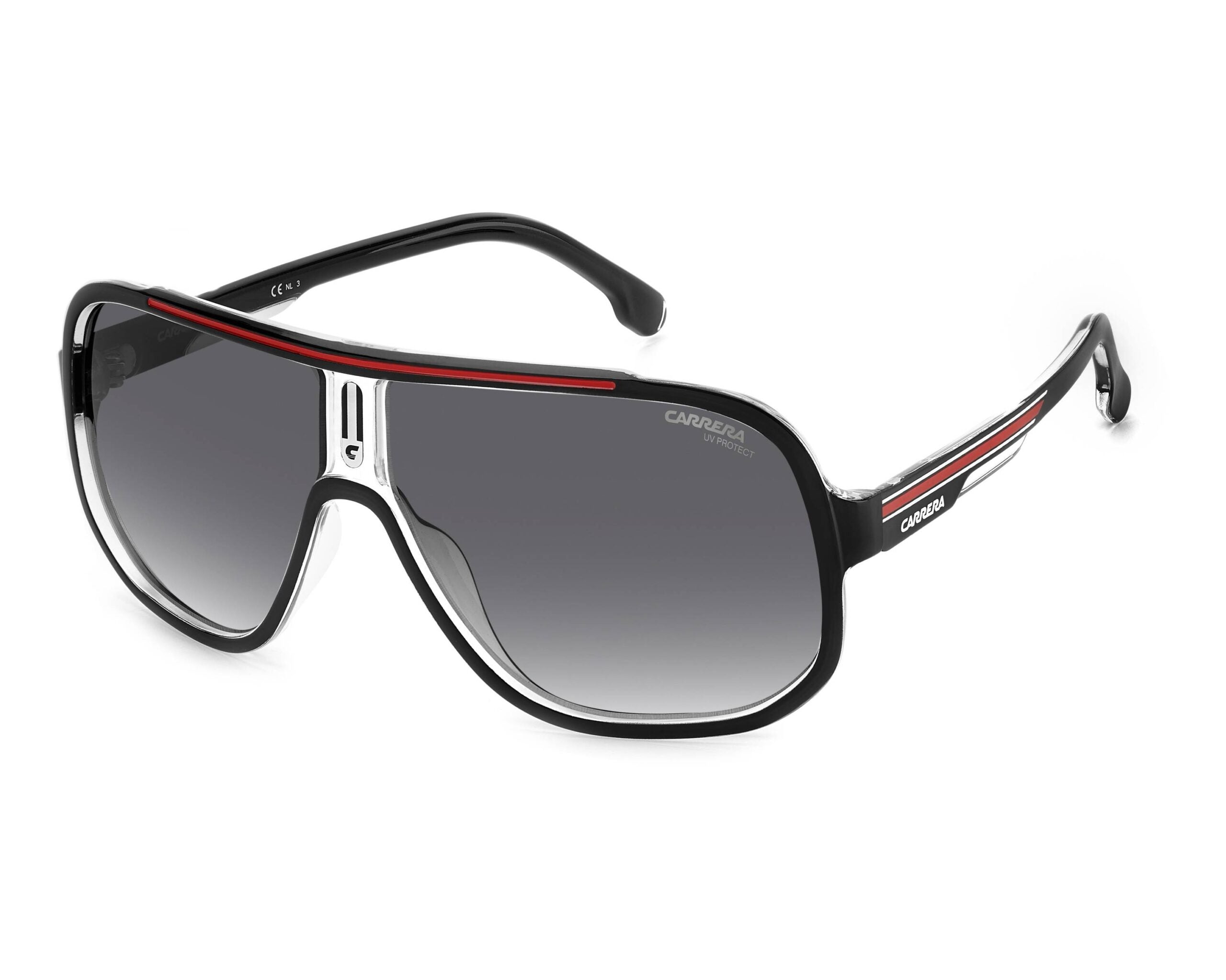 Carrera Sun - Black & Red