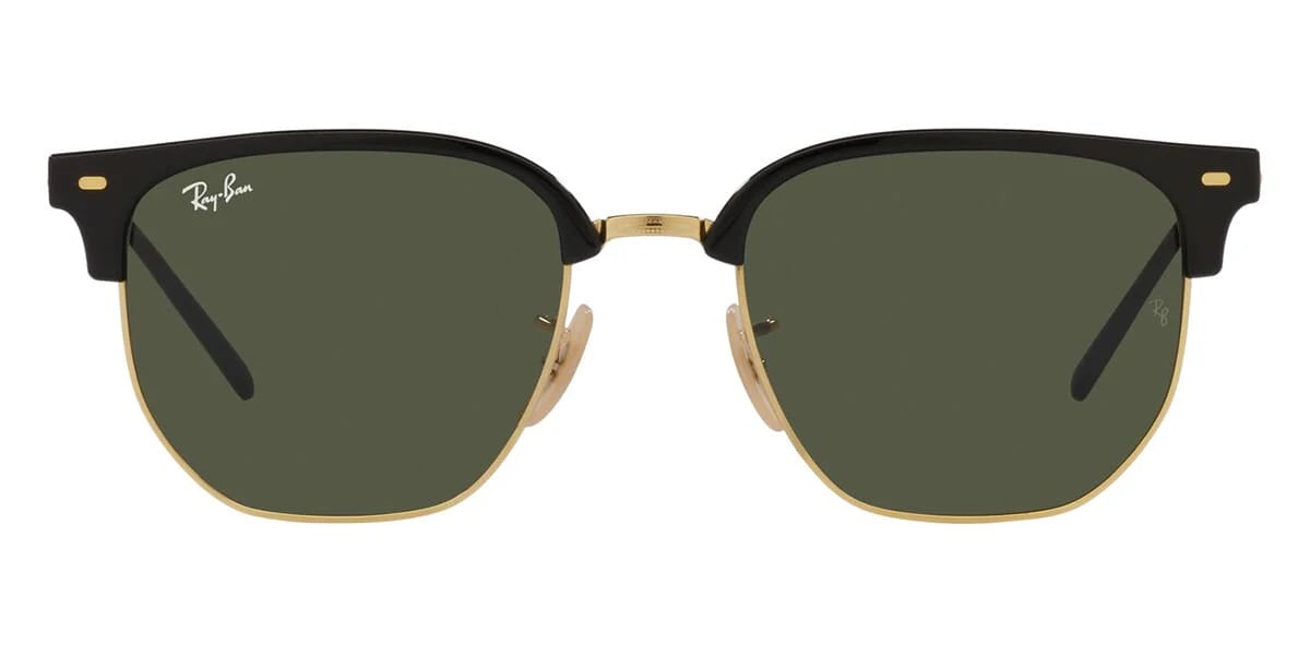 Ray Ban New Clubmaster Sun - Black & Gold