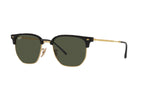 Ray Ban New Clubmaster Sun - Black & Gold