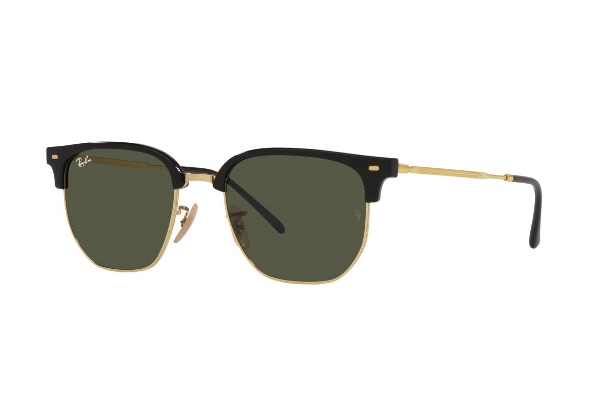 Ray Ban New Clubmaster Sun - Black & Gold