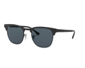 Ray Ban Clubmaster Metal Polarized Sun - Black
