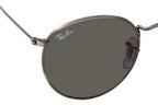 Ray Ban Round Metal Sun - Antiqued Grey Dark