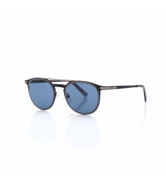 Salvatore Ferragamo Aviator Sun - Black & Blue