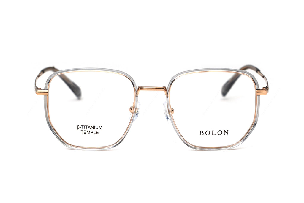 Bolon Hexagonal Read - Clear & Gold