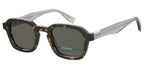Tommy Hilfiger Square Sun - Tortoise & Clear