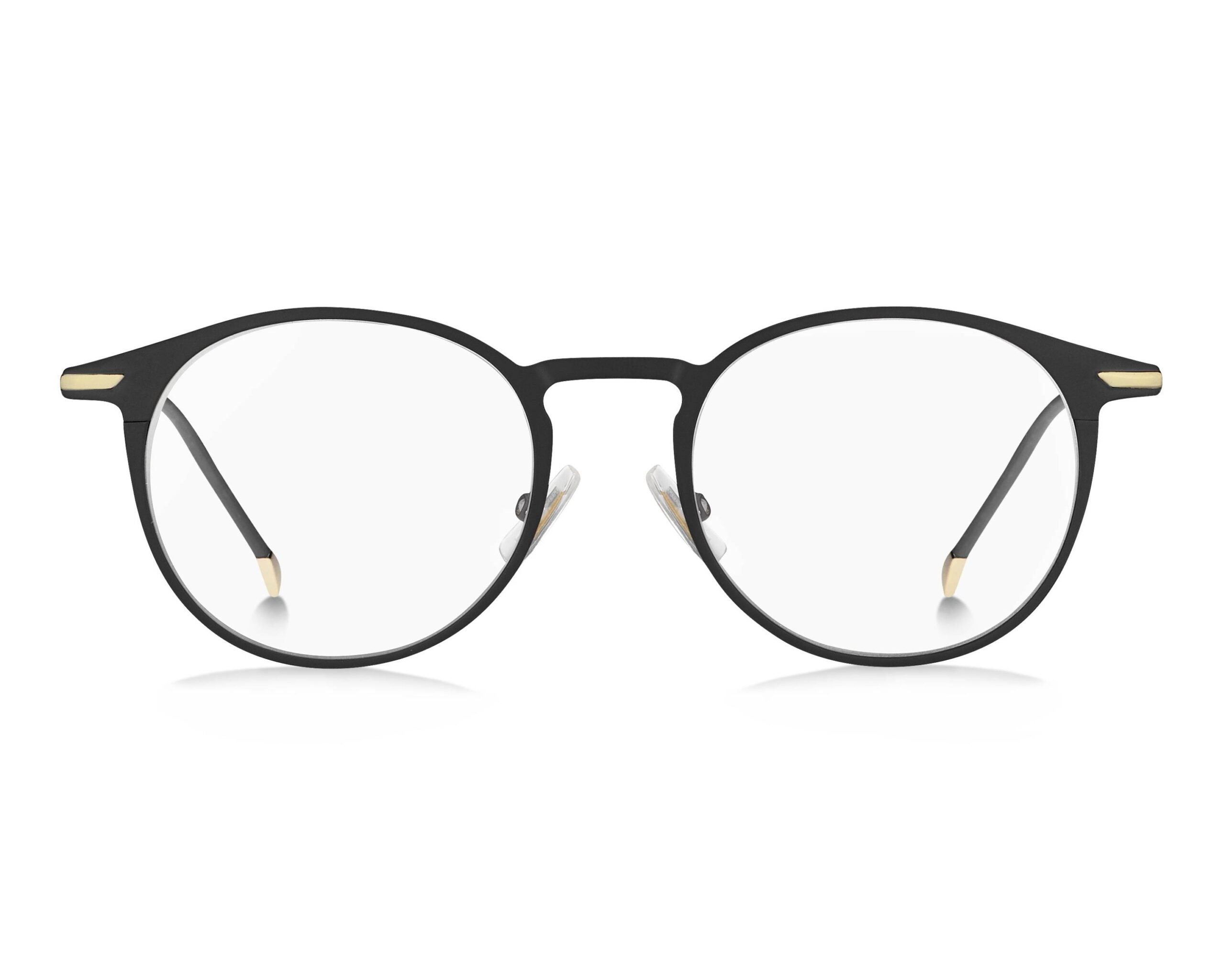 Hugo Boss Round Read - Black & Gold