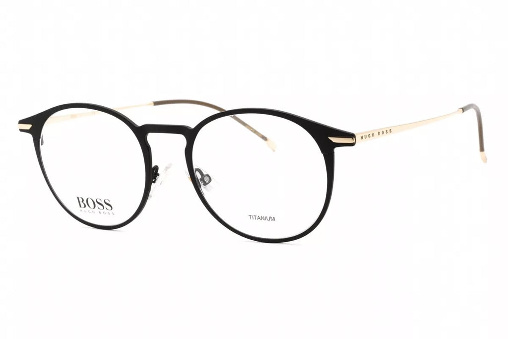 Hugo Boss Round Read - Black & Gold