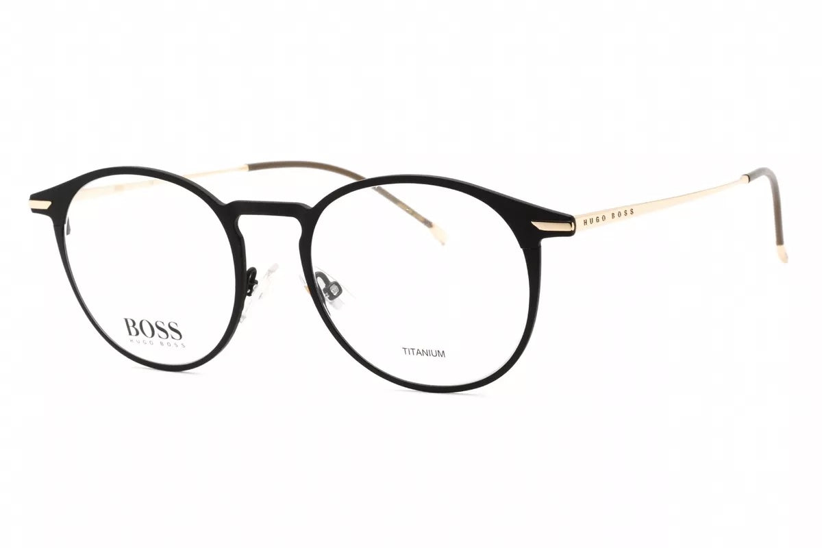 Hugo Boss Round Read - Black & Gold