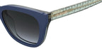 Love Moschino Kat Sun - Blue & Clear