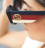 Gucci Sun - Black & Multicolor