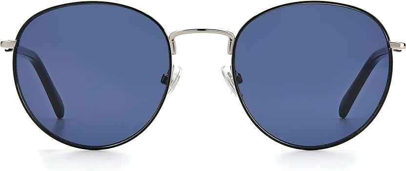 Fossil Round Sun - Blue & Black
