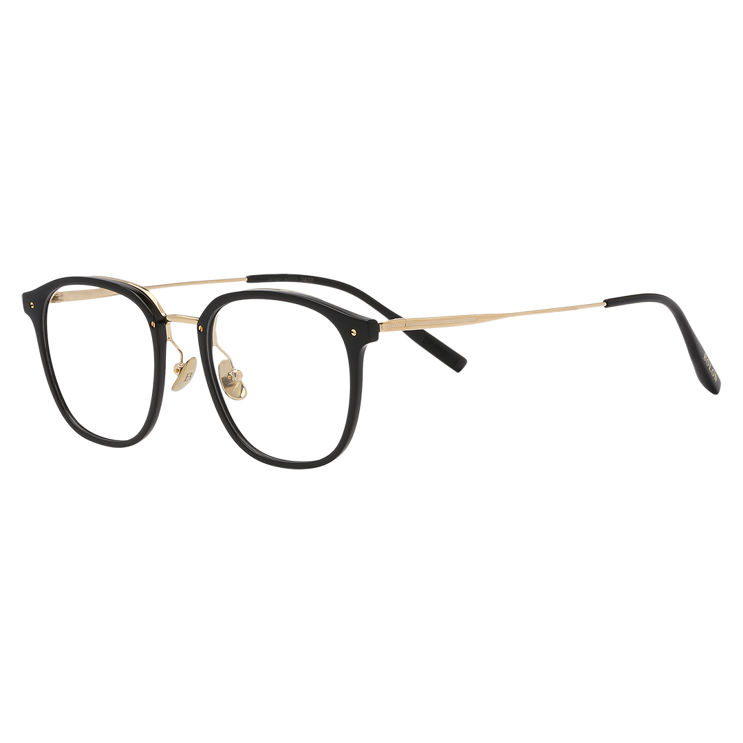 Bolon Square Read - Black &Gold