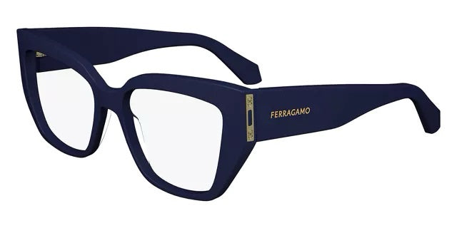Ferragamo Square Read - Navy Blue