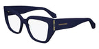 Ferragamo Square Read - Navy Blue