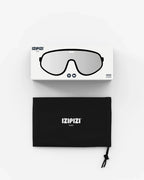 Izipizi Speed #L - Black & Silver Mirror