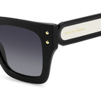 Carolina Herrera Oversize Square Sun - Black & white
