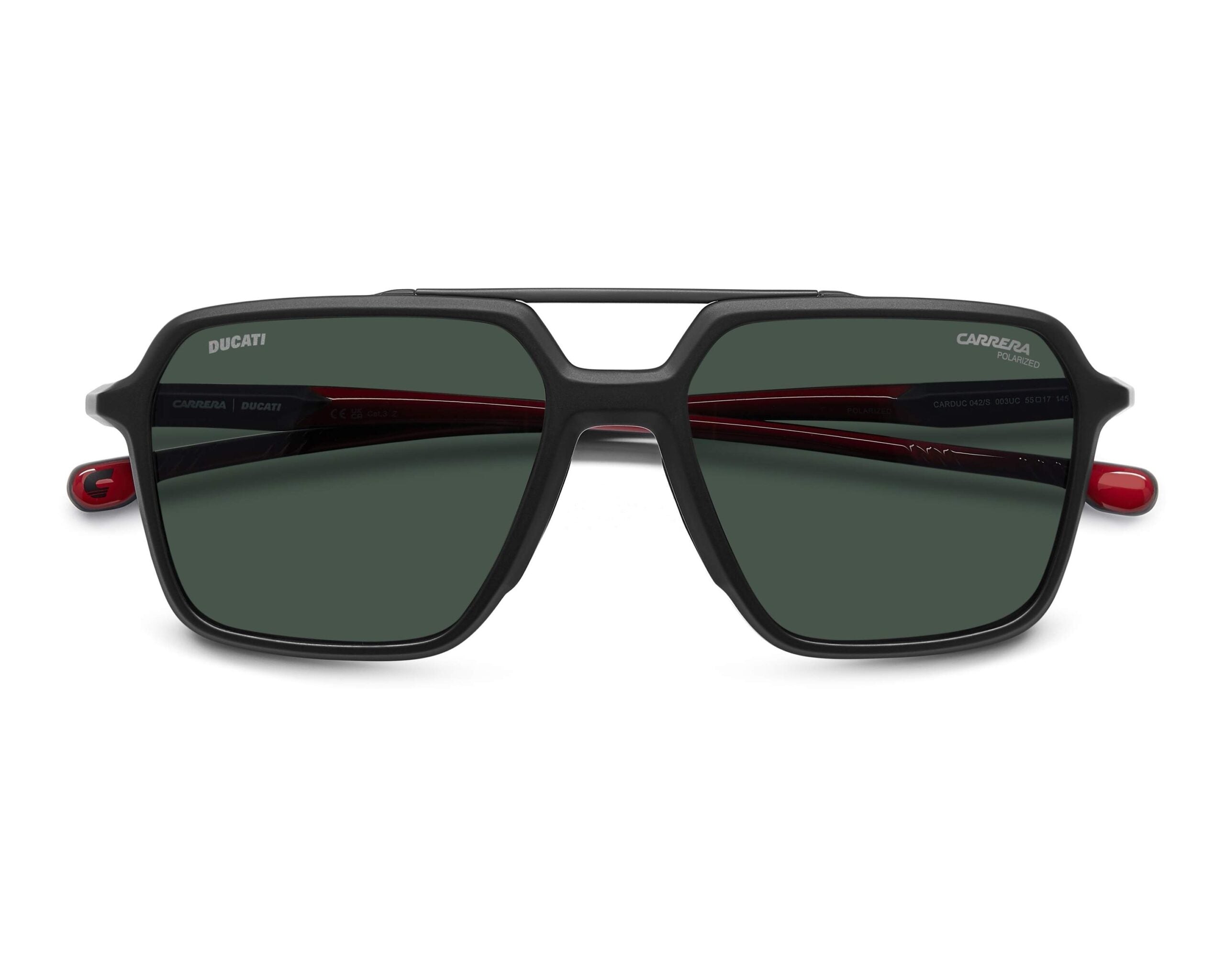 Carrera Ducati Polarized Sun - Black & Red