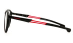 Carrera Round Read - Black & Red