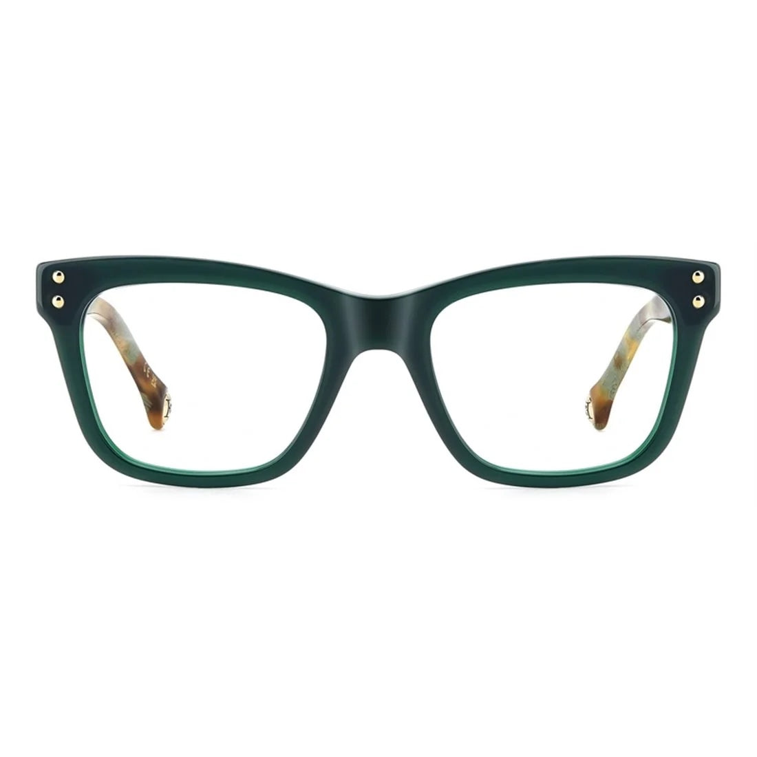 Carolina Herrera Square Read - Green & Tortoise