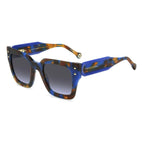 Carolina Herrera Oversize Square Sun - Blue Tortoise