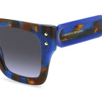 Carolina Herrera Oversize Square Sun - Blue Tortoise