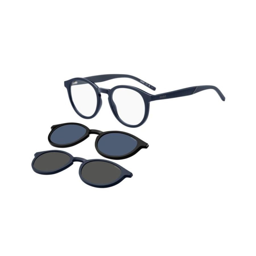 Hugo Boss Round Clip On Read - Blue