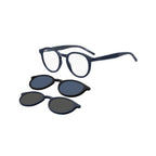 Hugo Boss Round Clip On Read - Blue