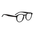 Hugo Boss Round Clip On Read - Black