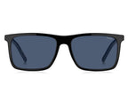 Hugo Boss Square Clip On Read - Black & Red