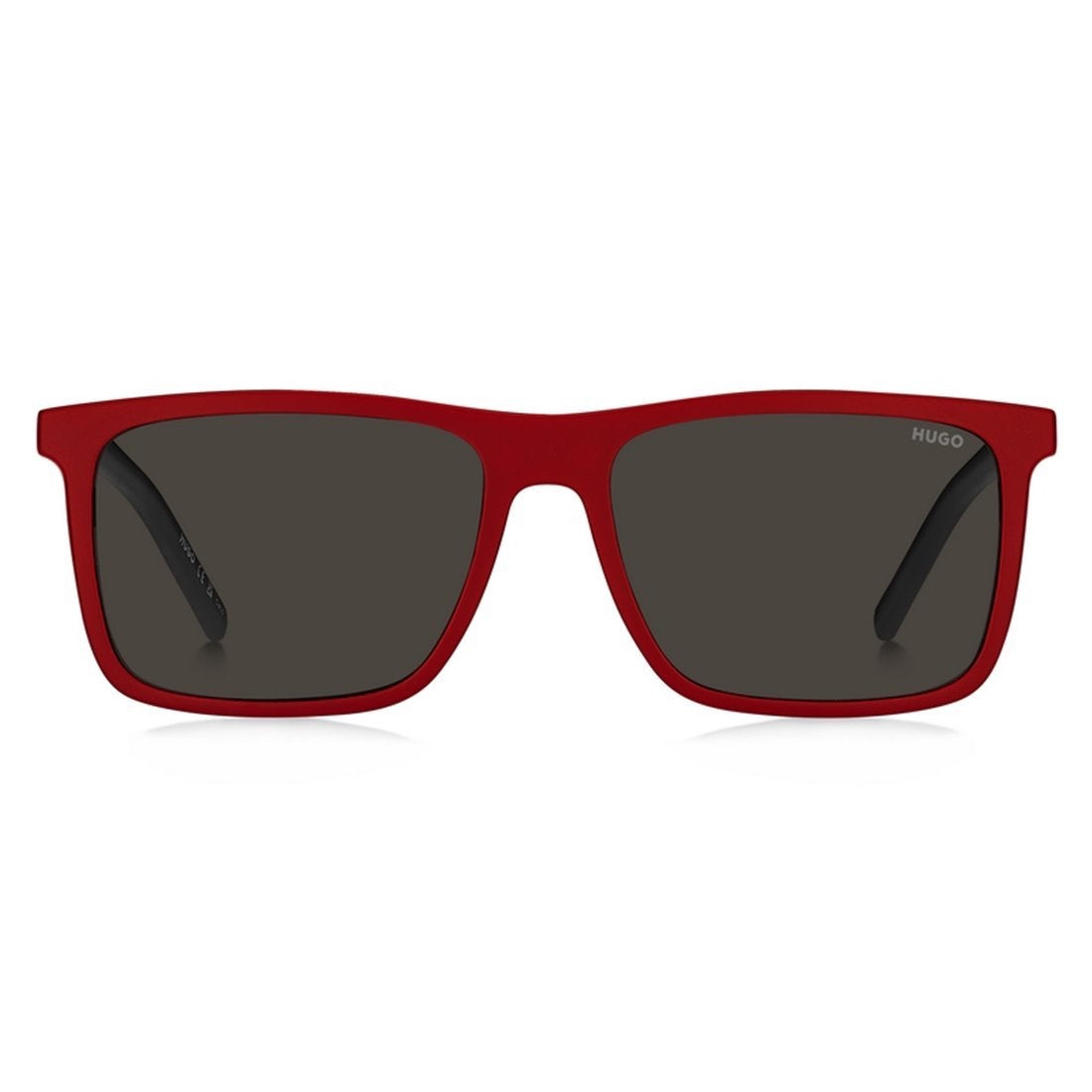 Hugo Boss Square Clip On Read - Black & Red