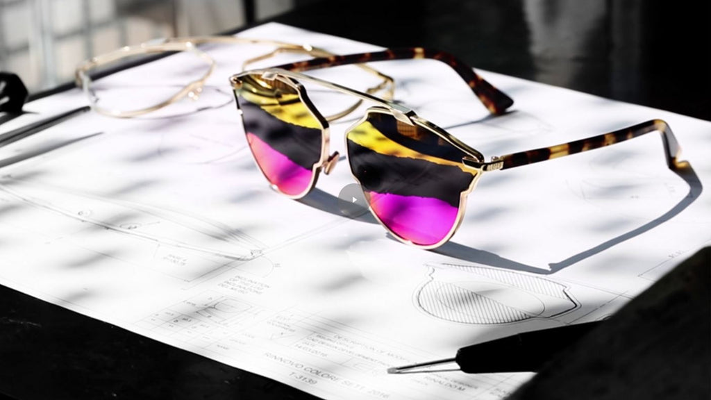Christian Dior Sun - Gold & Tortoise