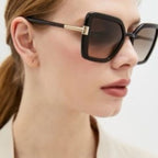 Prada Butterfly Sun - Black & Gold