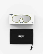 Izipizi Speed #L - Sage Green & Silver Mirror