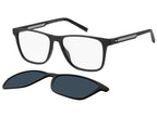 Tommy Hilfiger Collection Square Clip On Read - Black