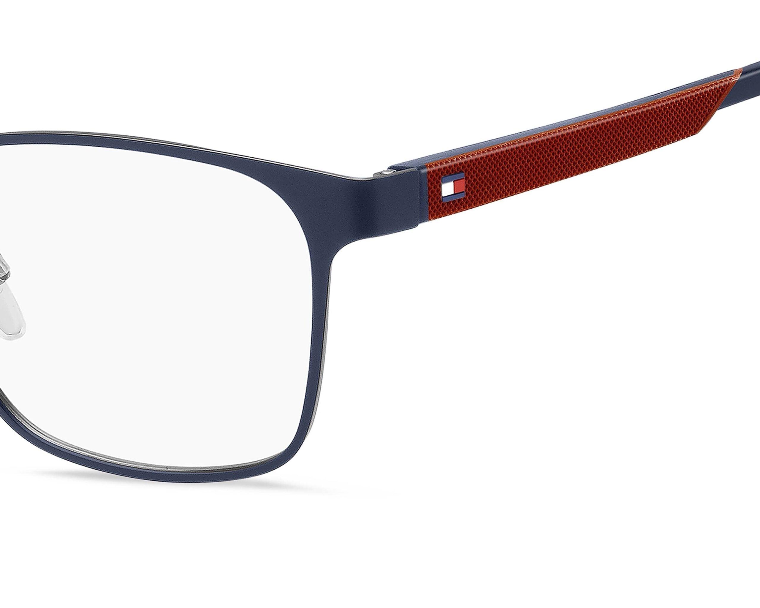 Tommy Hilfiger Collection Square Read - Black & Blue-Red