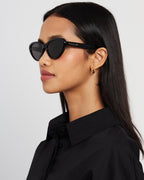Gucci Cat Eye Sun - Black