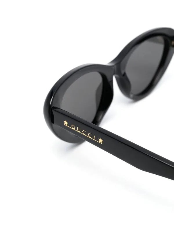 Gucci Cat Eye Sun - Black