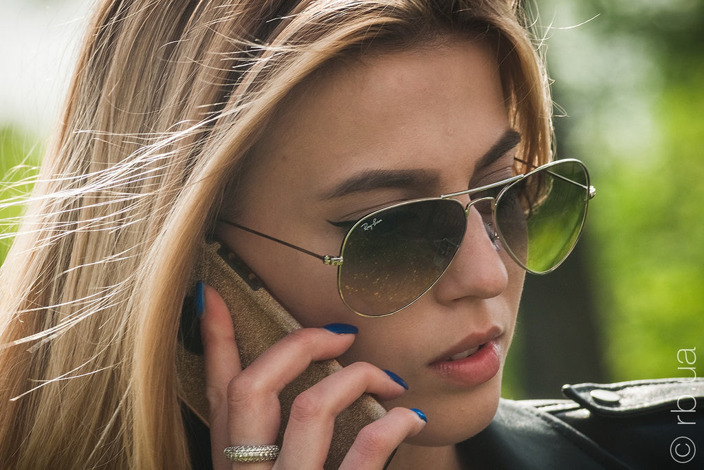 Ray Ban Aviator Gradient Sun - Grey