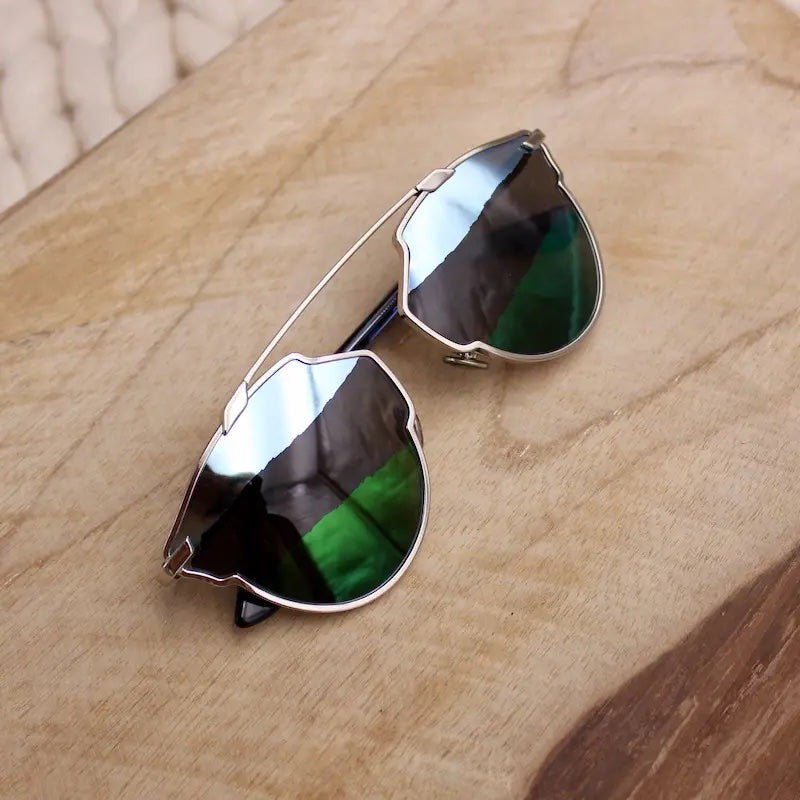 Christian Dior Sun - Metal & Blue Tortoise
