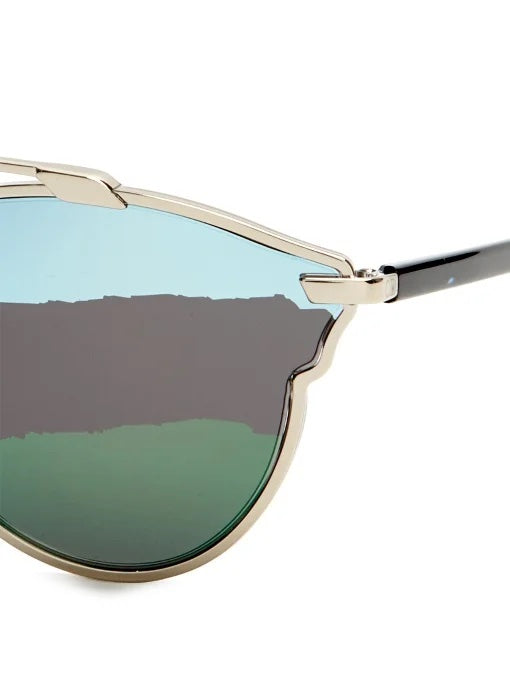 Christian Dior Sun - Metal & Blue Tortoise