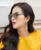Salvatore Ferragamo Sun - Silver & Black