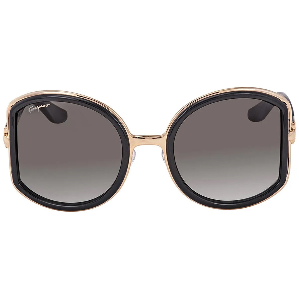 Salvatore Ferragamo Sun - Black & Gold